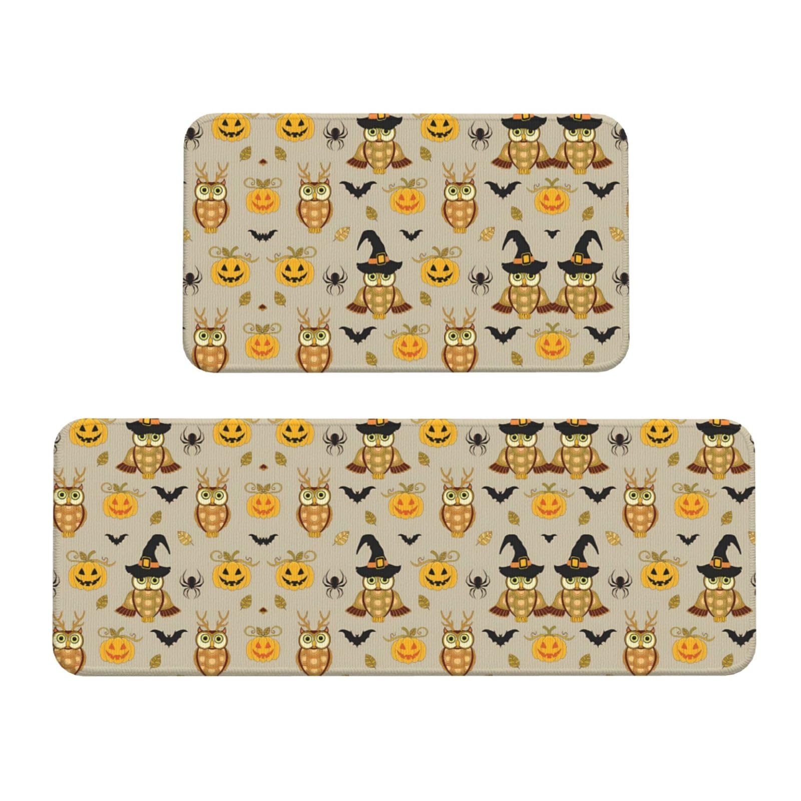 Alfombrillas de cocina antideslizantes de Halloween con base segura para el fregadero