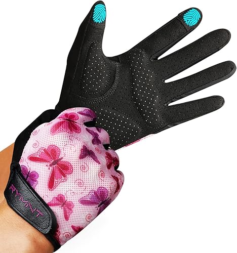 Guantes de entrenamiento ventilados para mujeres y hombres con dedo completo. Guantes de levantamiento de pesas con ventilación completa de la palma