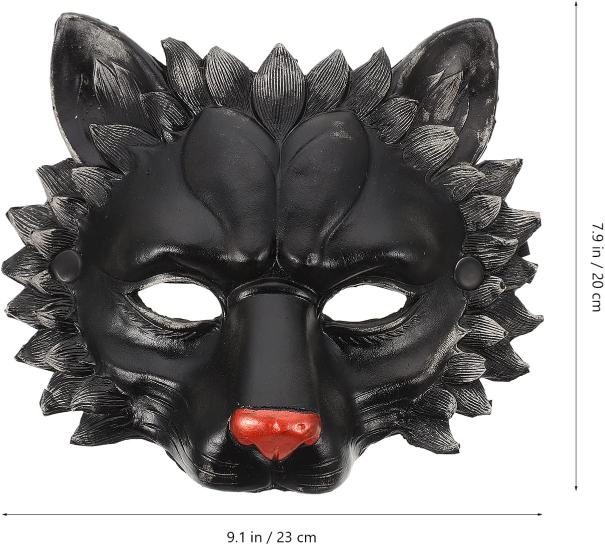 NUOBESTY Lion Mask Animal Half Mask Novelty Halloween Masquerade Cosplay Costume Prop for Halloween Party Supplies - Image 7