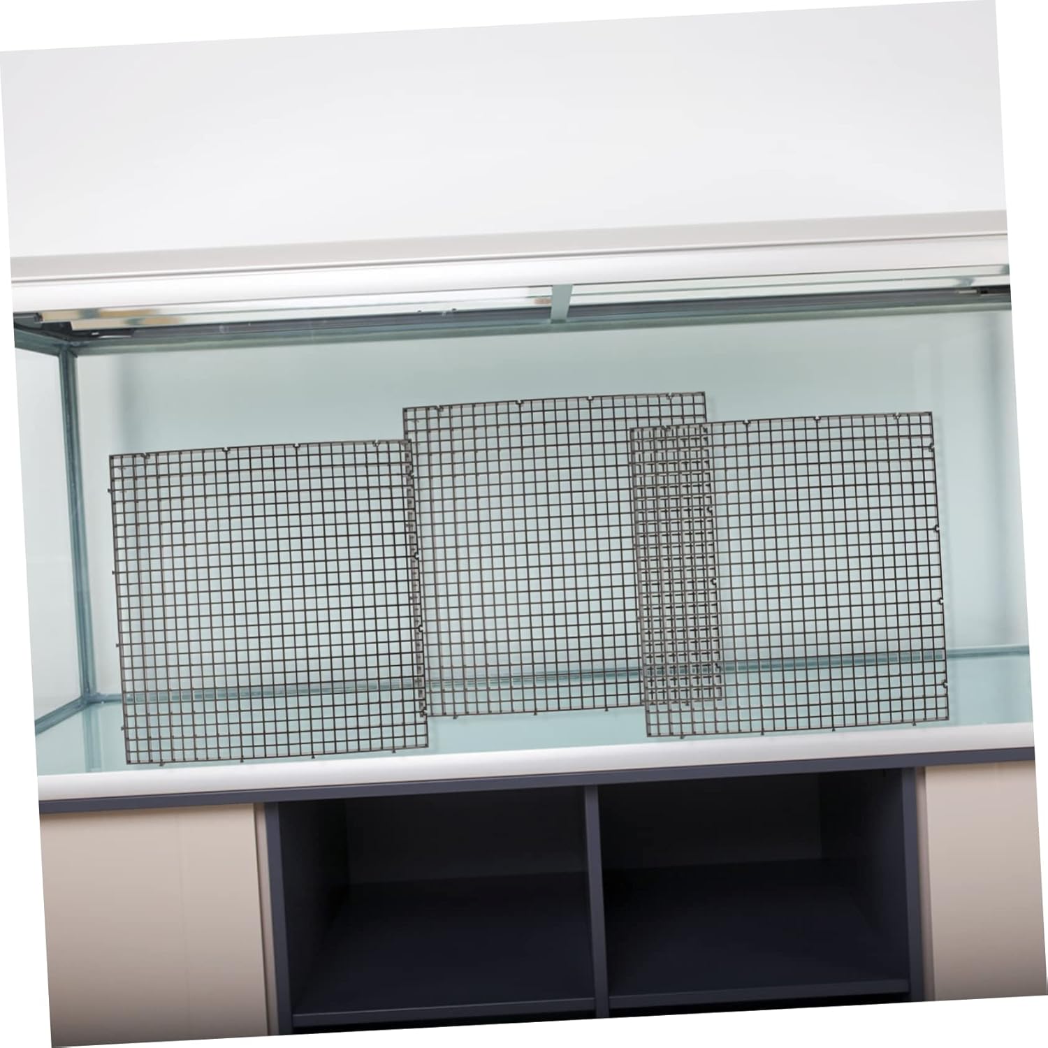 SUPVOX 1set Aquarium Divider Kit of Fish Tank Bottom Plates Cups Isolation Panels for Easy Splicing Sizing Material for Aquatic Environments