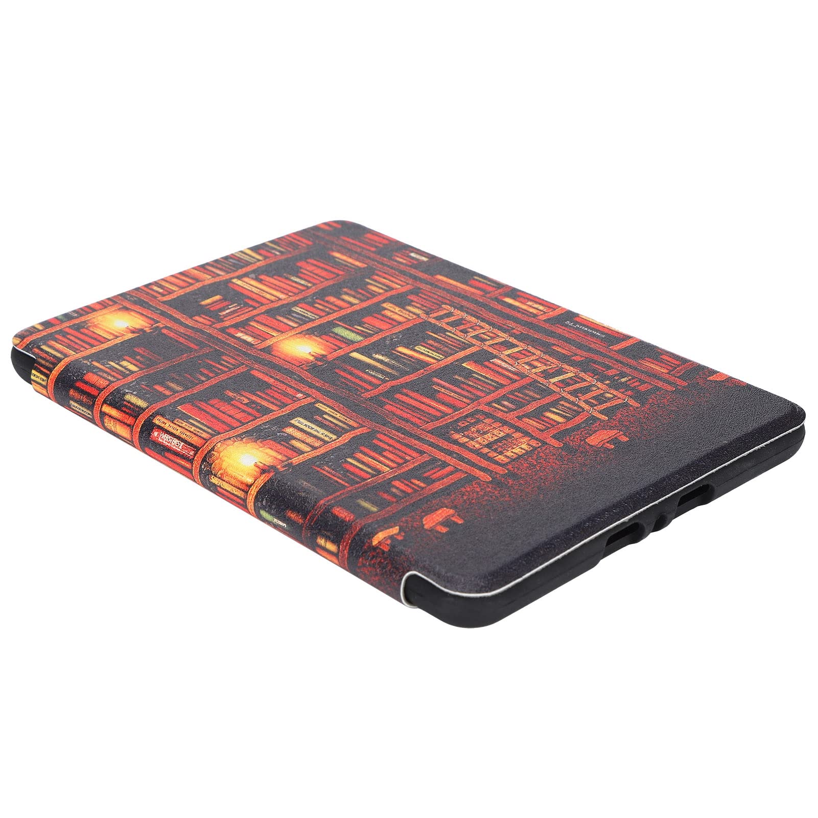 Custodia per Lettore Elettronico, Lavorazione Squisita Protezione per Lettore Elettronico Contro i Graffi Pieghevole per Kindle Paperwhite Reader (Libreria d'Oro)
