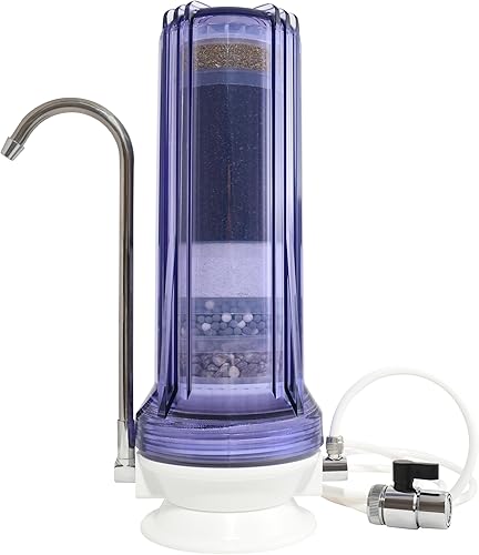 Miniatura 9 de Anchor AF-3110 Filtro de agua alcalino, mineral, antioxidante de 10 etapas (blanco)