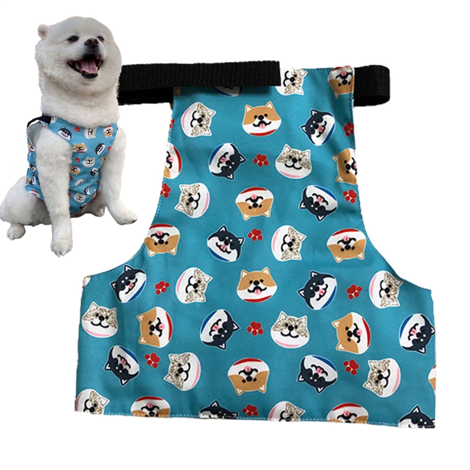 Kühlendes Bandana für Hunde, Coole Welpenkleidung, Wärmeentlastung, Welpenweste für Outdoor-Spaziergänge, kühlendes Kätzchen-Bandana