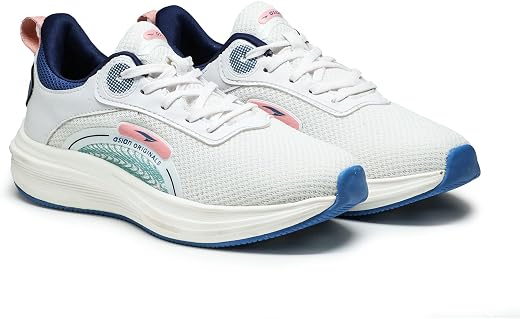 ASIAN Women OLIVIA-11 Running and Casual wear Running Shoes with Laces, Lightweight and Comfortable Shoes Gym and Sports S