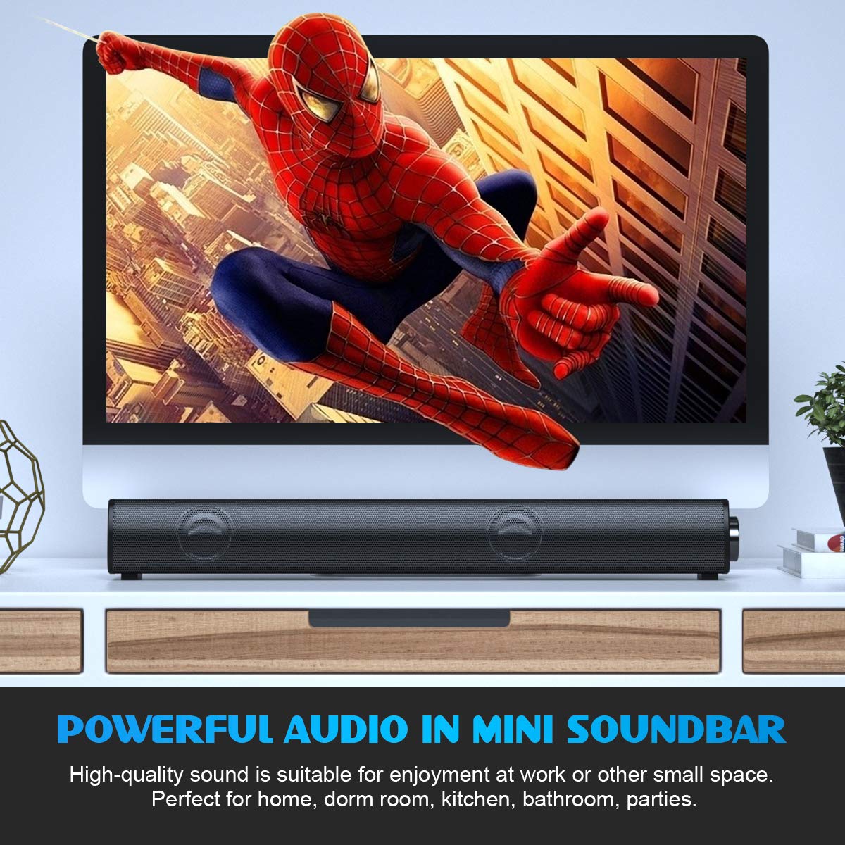 N219113-50 Bluetooth Sans Fil Haut-Parleur Tv Barre De Son Home Cinéma