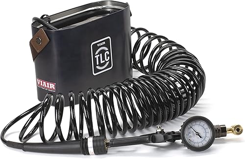 Miniatura 2 de VIAIR TLC LITE Kit de compresor de aire automático portátil, inflador de neumáticos para todoterreno, todoterreno, RV, bicicleta, inflado de