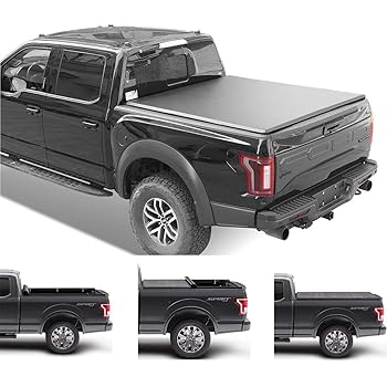 Amazon Com Rugged Liner Premium Soft Folding Truck Bed Tonneau Cover Fchrl17 Fits 2017 2021 Honda Ridgeline Use W O Bed Extender 5 4 Bed 64 Automotive