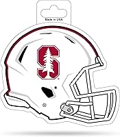 Vista 5 de Rico Industries NCAA - Calcomanía para casco de corte en forma de 4.75 x 5 pulgadas