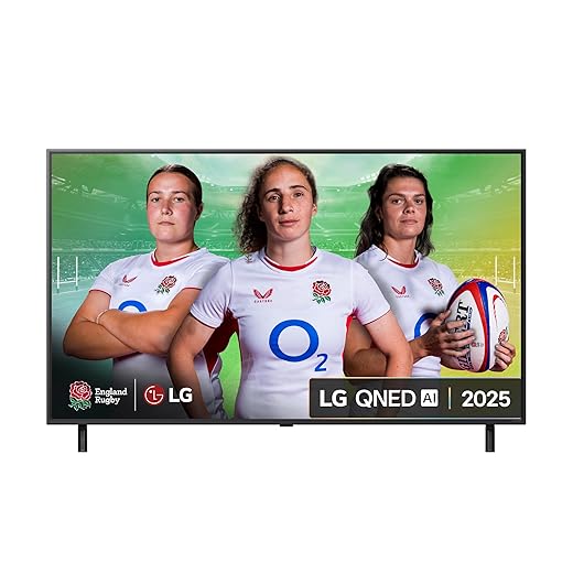 LG 55QNED80A6A 55-Inch 4K UHD Smart TV, (α7 AI Processor, Freeview Play and Amazon Alexa, 60Hz) [Model 2025]