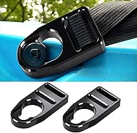 Vista 12 de Canitu Clip de hebilla de repuesto para correa, pestillos de mecanizado de aluminio, kit de reparación de ganchos de asiento para toda la vida