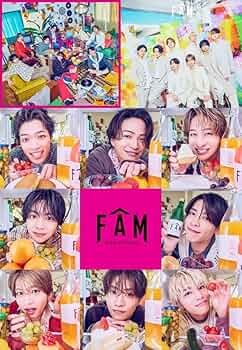 【応募用シリアルコード・先着予約特典付】timelesz FAM 4形態セット Amazon.co.jp: 【メーカー特典あり】FAM (通常盤)(2枚組)(特典