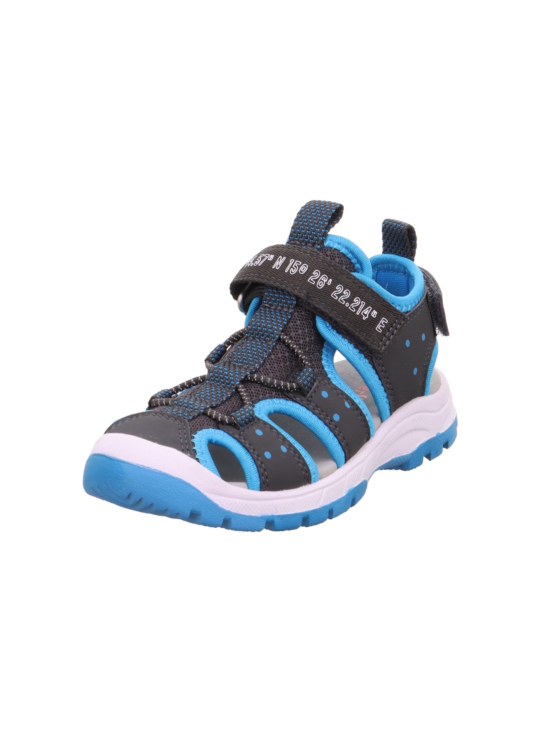 Superfit Jungen Tornado Light Sandale, Grau Hellblau 2000, 38 EU