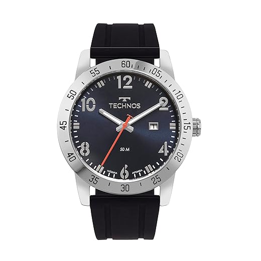 Relógio Masculino Technos Analógico Silicone Militar 2115NAS/2A Calendário