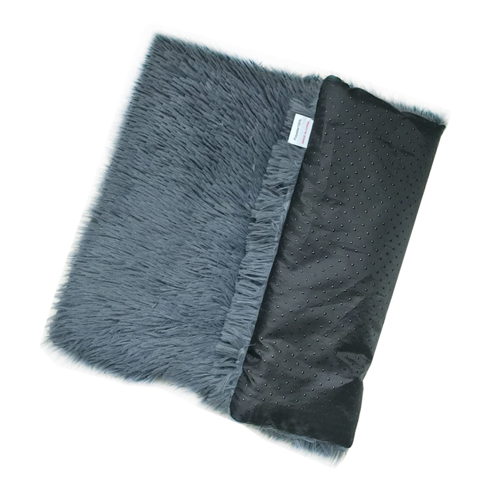 PETCUTE Large Dog Bed Washable,Dual Purpose,Dog Crate Mattress,Calming Fluffy Anti Anxiety Dog Beds Deluxe Plush Pet Cushion Bed Mat,Machine Washable,for All Seasons,S