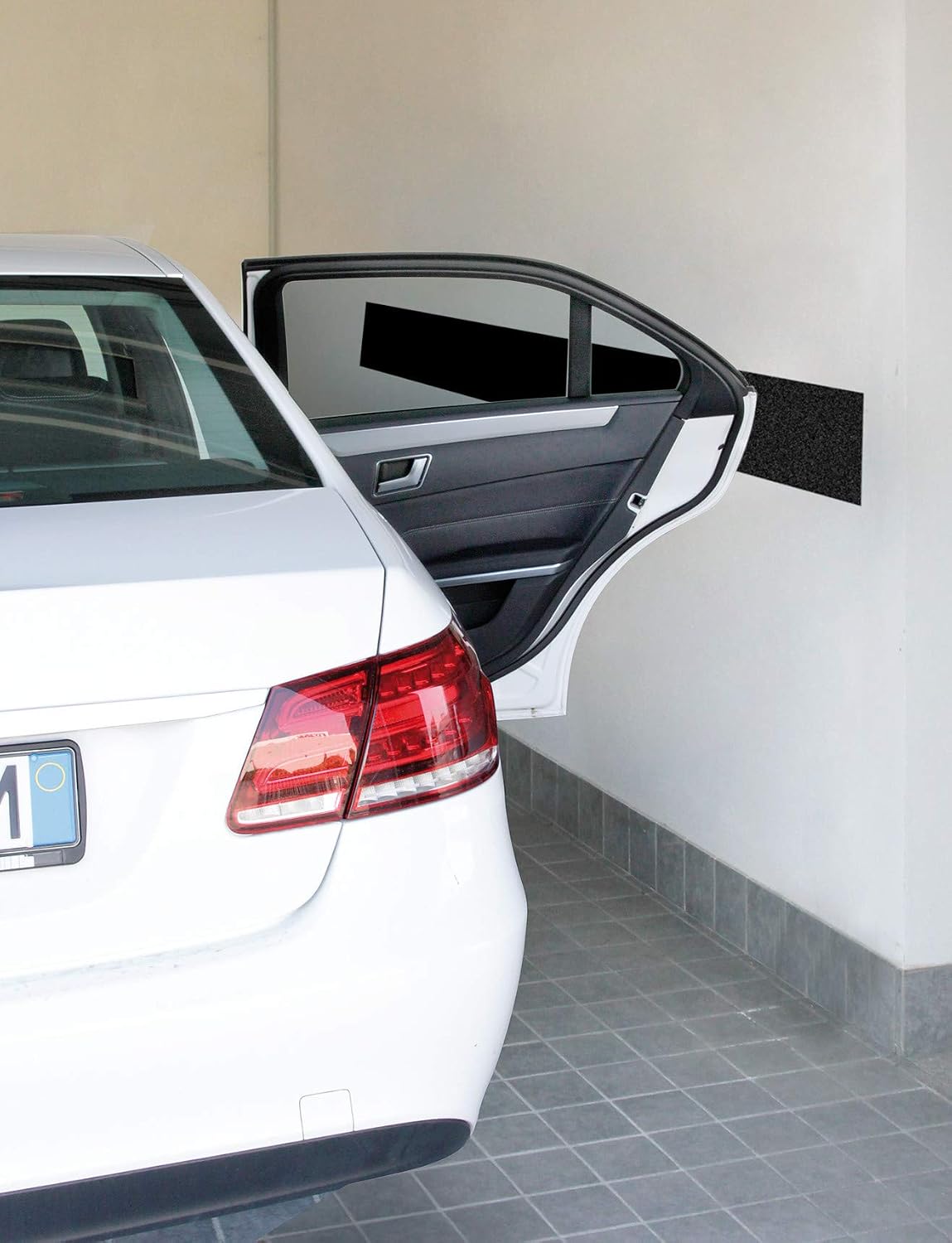 Lampa 62096 Black Wall Door Protector 40 x 100 cm