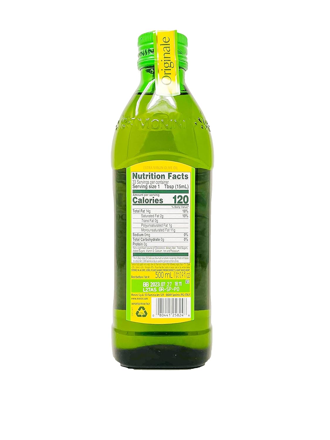 Monini Extra Virgin Olive Oil, oz, Pack of Philippines Ubuy