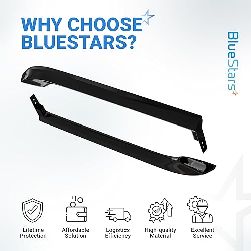 Vista 9 de BlueStars 5304506471 Manija de puerta de refrigerador (juego de 2 paquetes) – Reemplaza 5304486361 5304504509 5304504510 5304510039 242059503