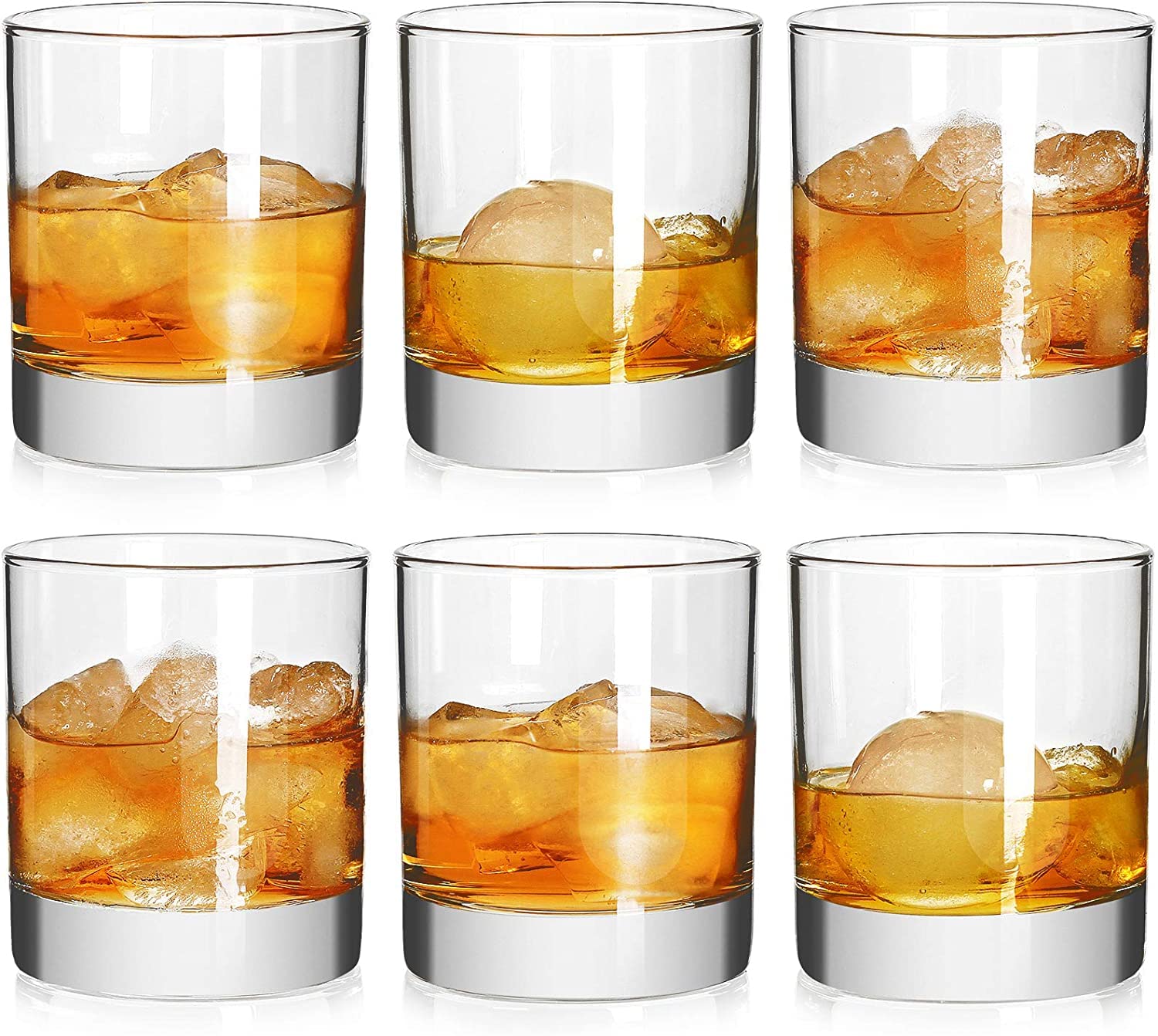 Plaza Whiskey Glasses Set of 6 - Premium Quality -9