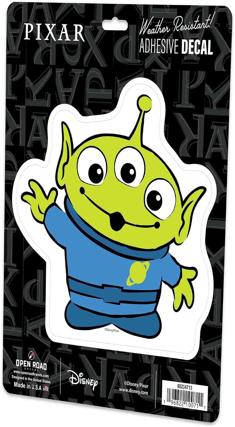 Disney Pixar Toy Story Alien Adhesive Vinyl Decal image 2