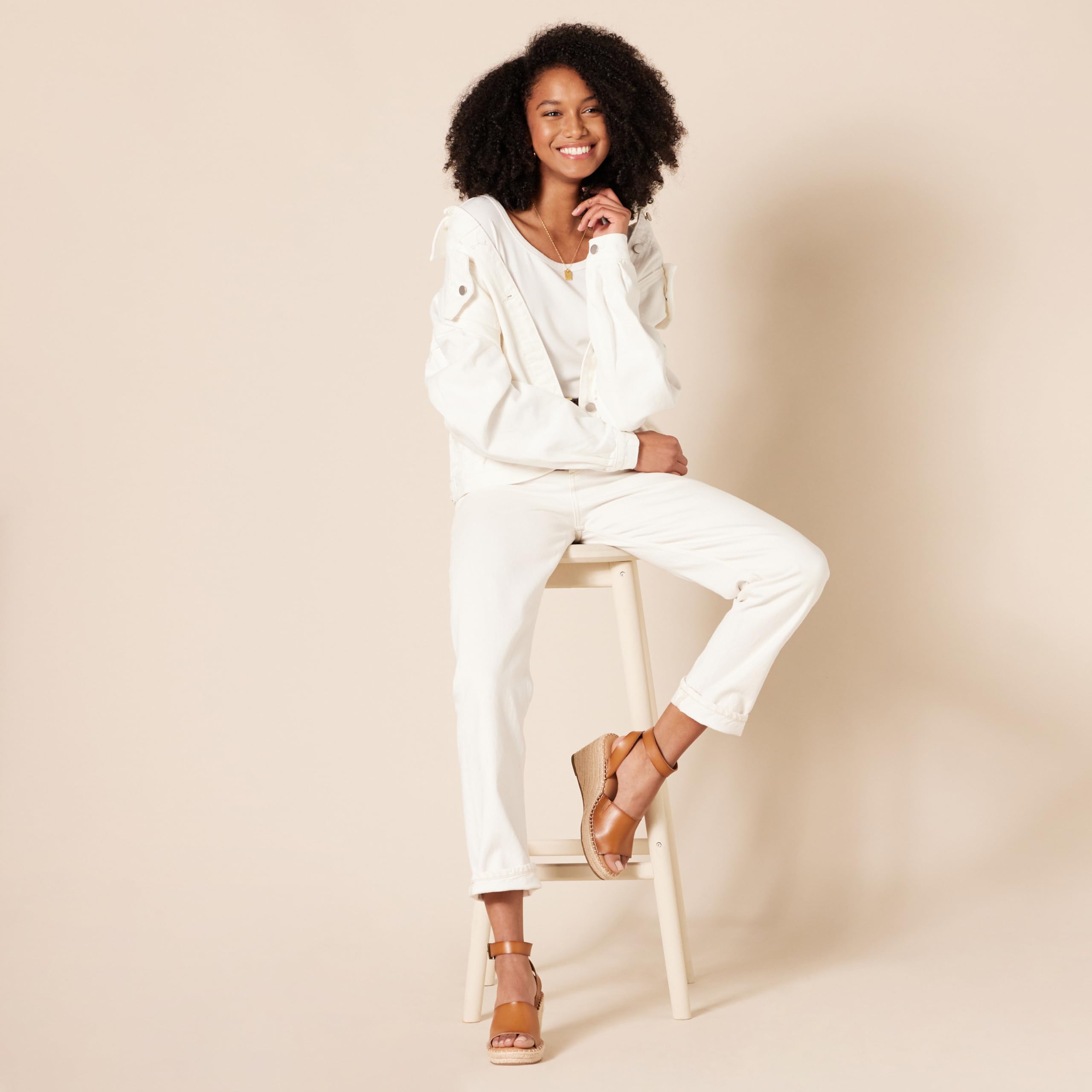 Amazon Essentials Donna Sandali Espadrillas con Zeppa Comodi