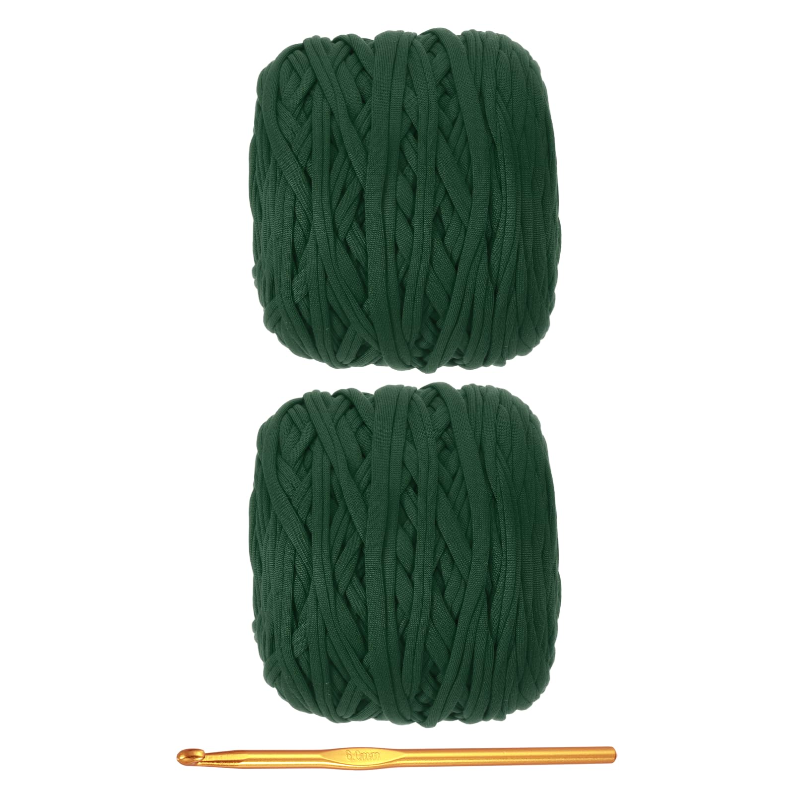 PATIKIL T-Shirt Yarn for Crocheting with 1 Crochet Hook