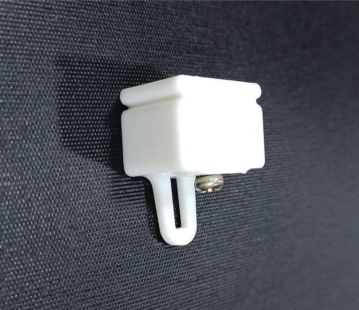 FAPBADRI End Cap/Lock for Curtain Channel/M Track - Colour: White - Material: Plastic - 10 Pieces-image-45
