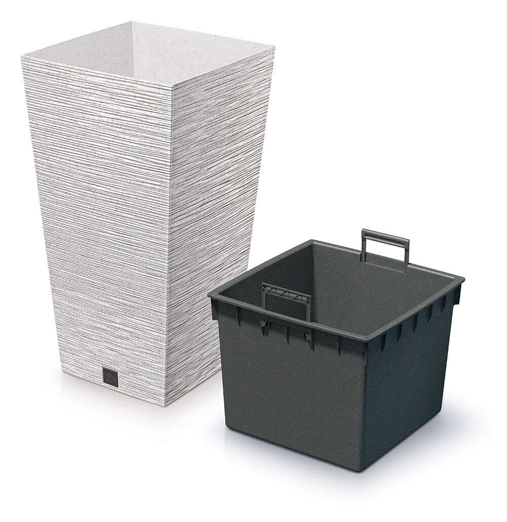 Prosperplast Jardinera Camelia W Marrón, 50,8x18,8x17,3 cm