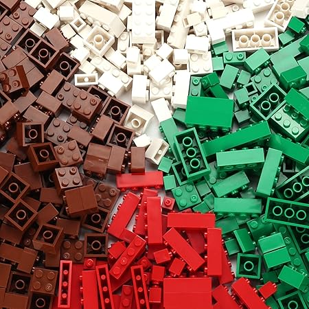 Amazon Co Jp クラシックビルディングブロックおもちゃ 500クリエイティブパーツ 4色 8種類の仕様 6歳以上の子供に最適 高性能価格比 主要な国際ブランドとの互換性 教育玩具 配色一 おもちゃ