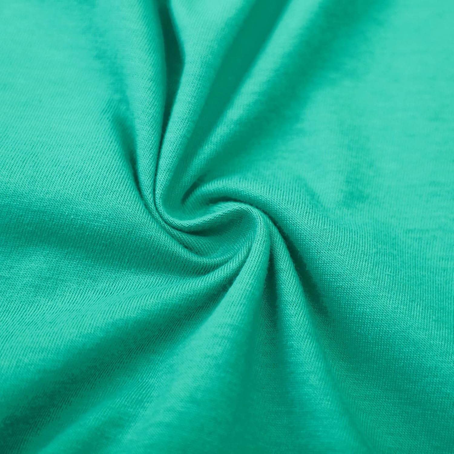 HILEELANG Toddler Little Girls Short Sleeve Dresses Easter Summer Cotton Casual Basic Jersey Shirt Sundress - Image 5