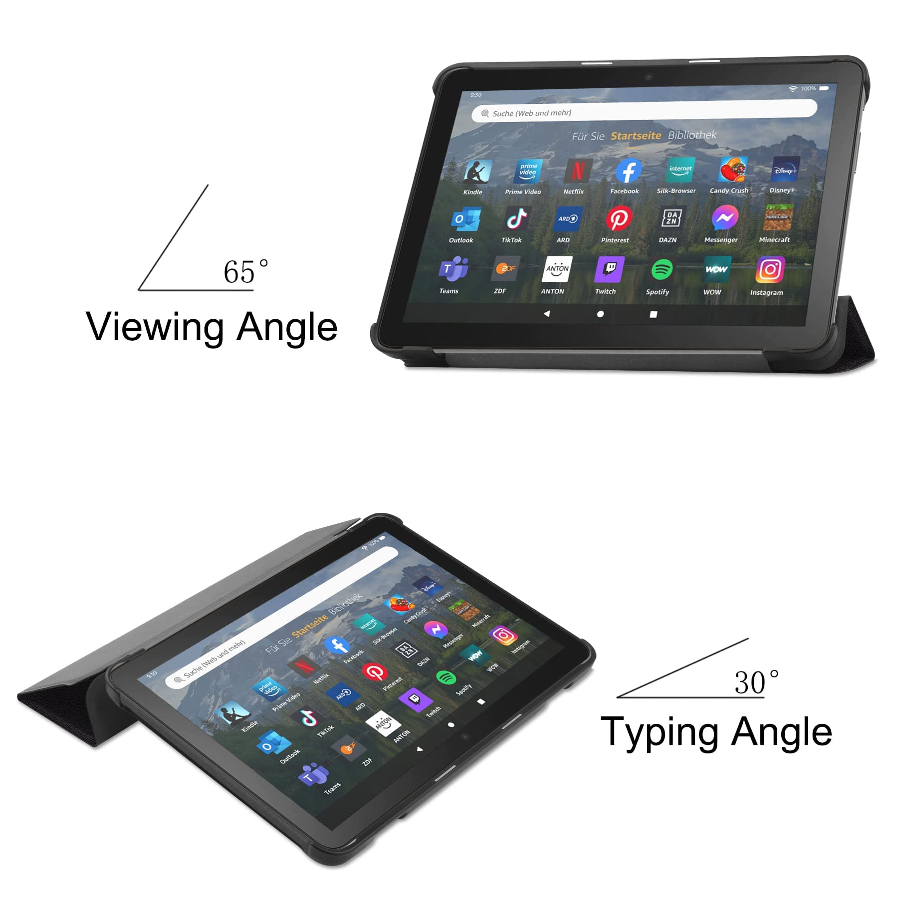 Amazon.co.jp: 対応 Amazon Fire HD 8 2022年発売 第12世代 用のケース