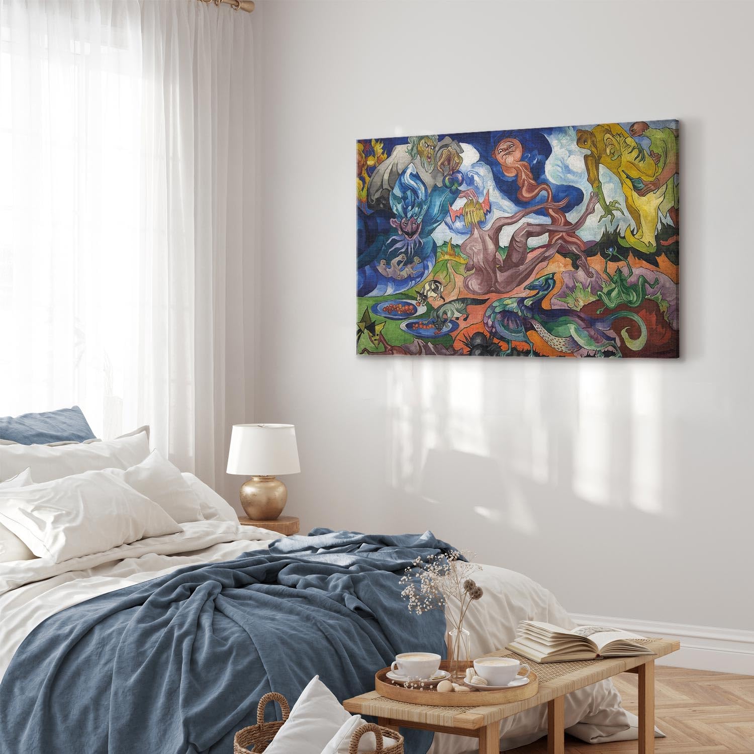 murando - Quadro Fonoassorbente Stanisław Witkacy Creazione del Mondo 60x40 cm 1 Pezzo - Quadri Acustici Grandi - Pannelli Fonoassorbenti Decorativi - Decorazione da Parete Soggiorno l-G-10693-b-a