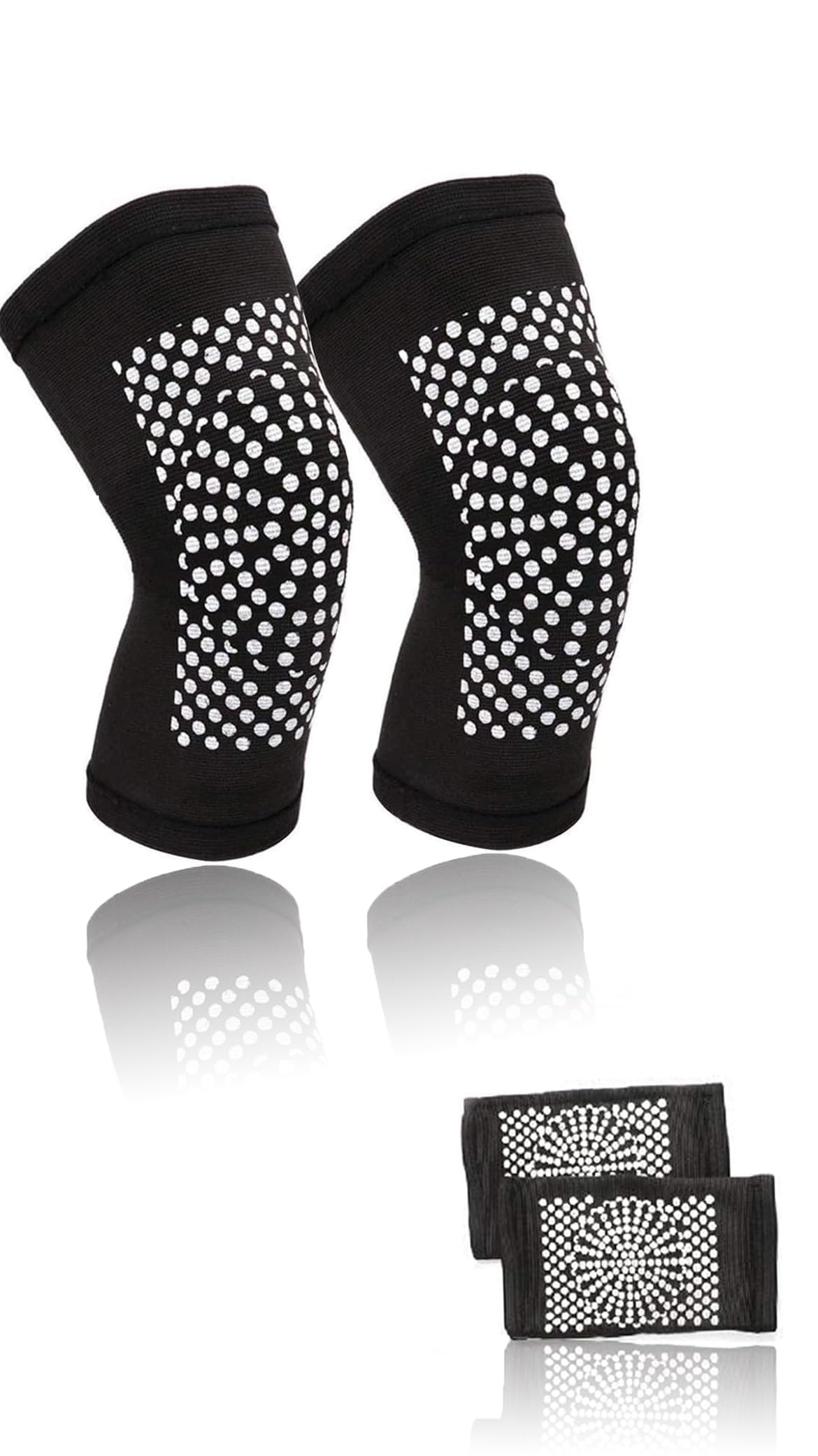 Sweet seven Self Heating Knee Brace with Magnetic Therapy - Relieve Arthritis and Joint Pain, Support Recovery and Sports Activities