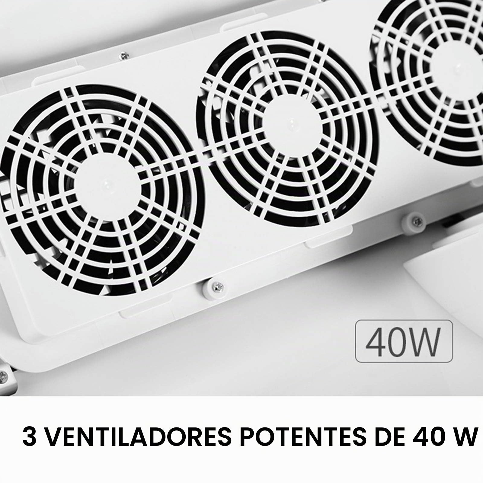 Aspirador de polvo de uñas, 40 W, herramienta de limpieza, para manicura, pedicura, con 2 bolsas reutilizables