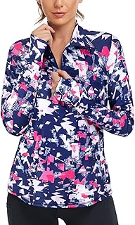 Cucuchy V Neck Moisture Wicking Golf Polo Shirt