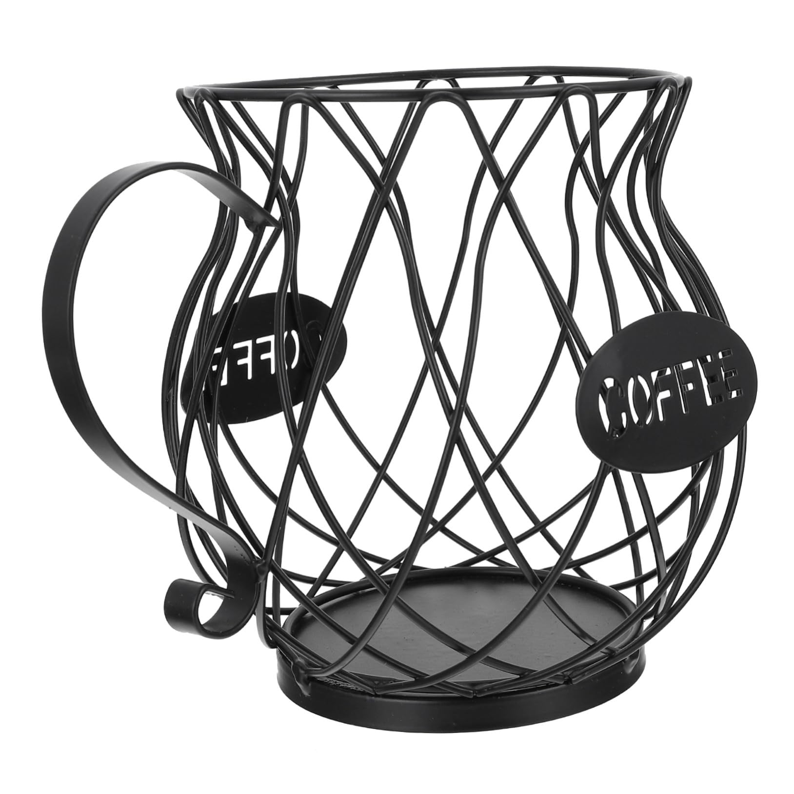 Soporte hueco de hierro multifuncional para frutas que maximiza el orden en tu cocina