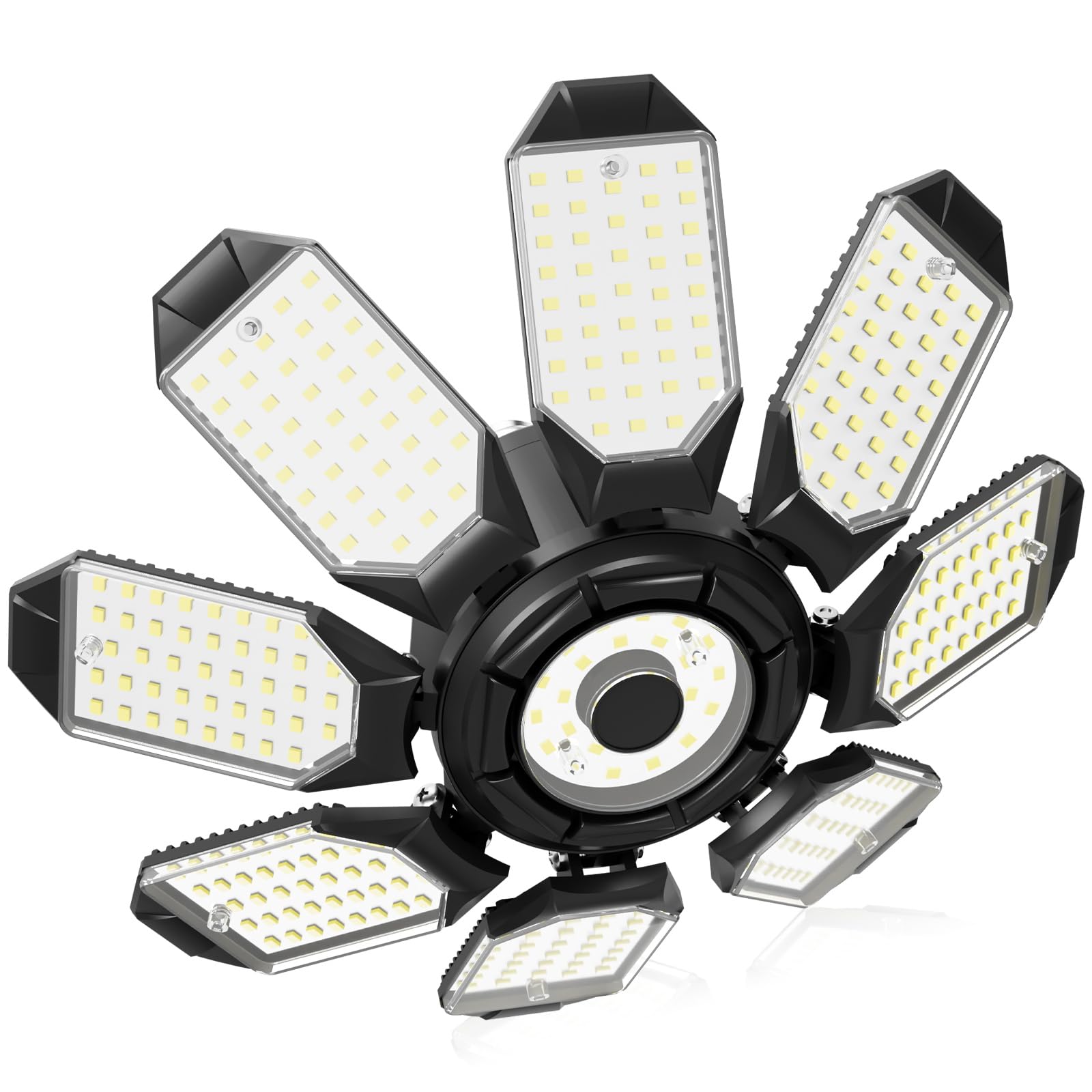 Adiding LED Garage Light Bulb 2 Pack Super Bright Basement Lighting W 6 1 Deformable Panel 6500k Shop Ceiling Light Screw E26 E27 Base Socket Worksho Adiding LED Garage Light Bulb 2 Pack Super Bright Basement Lighting W 6 1 Deformable Panel 6500k Shop Ceiling Light Screw E26 E27 Base Socket Worksho