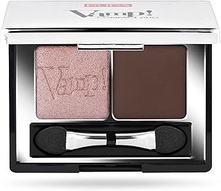 Vamp! Compact Duo Eyeshadow - 002 Pink Earth by Pupa Milano for Women - 0.078 oz Eye Shadow