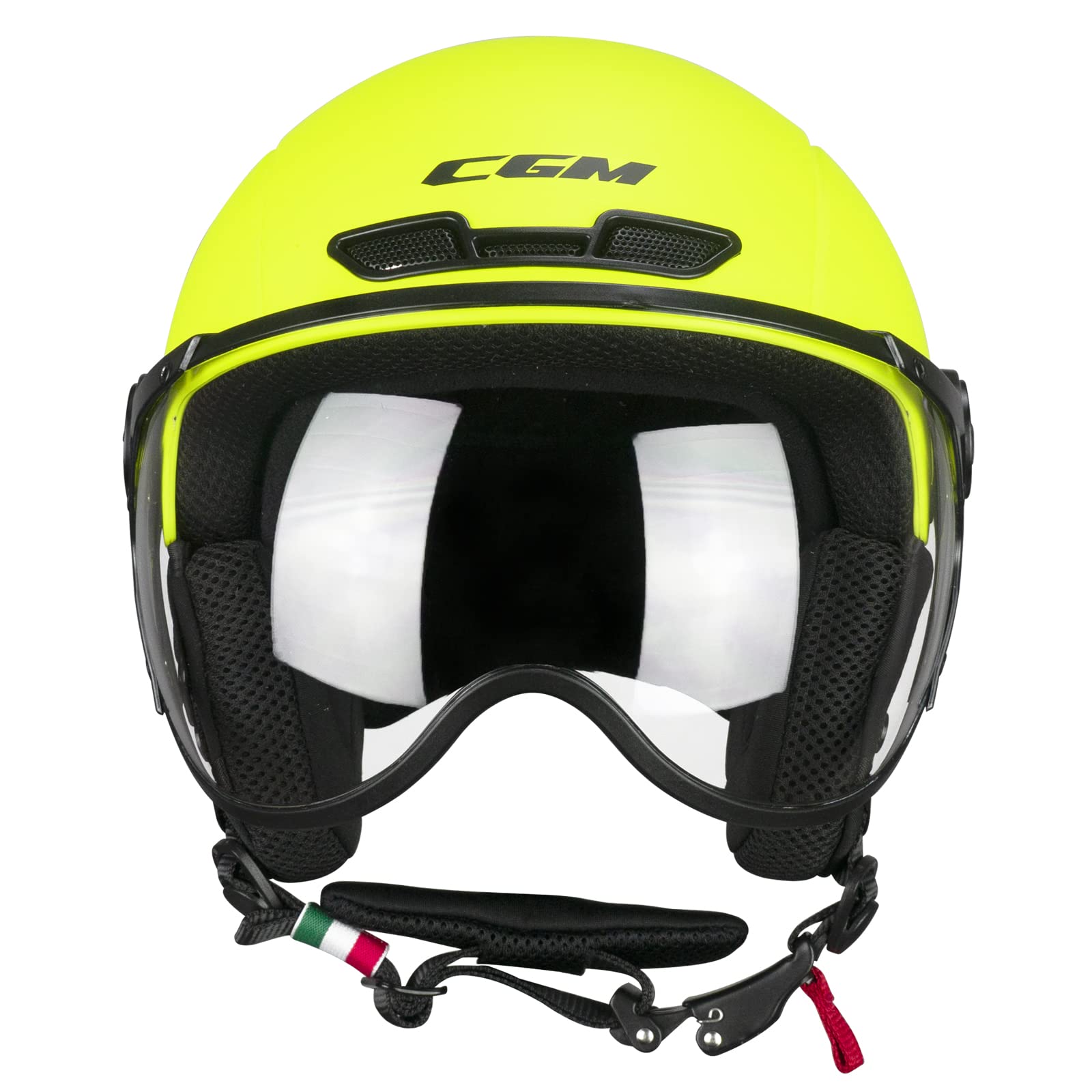 Casque Homologué Ski Alpin CGM 801A EBI MONO Rose Fluo Mat Casque Homologué Ski Alpin CGM 801A EBI MONO Rose Fluo Mat