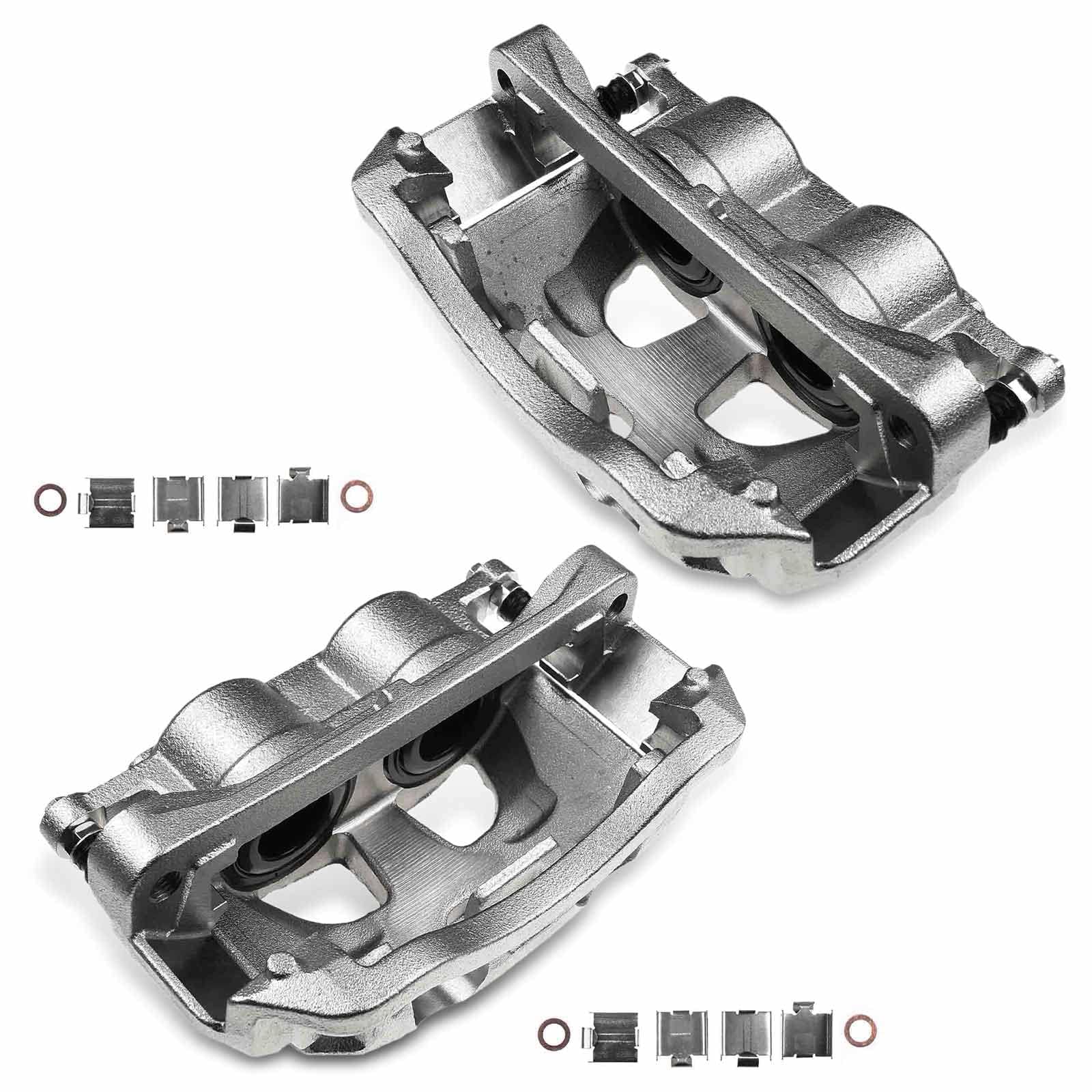 2x Front Brake Calipers For 99-02 FORD E-450 ECONOLINE SUPER DUTY