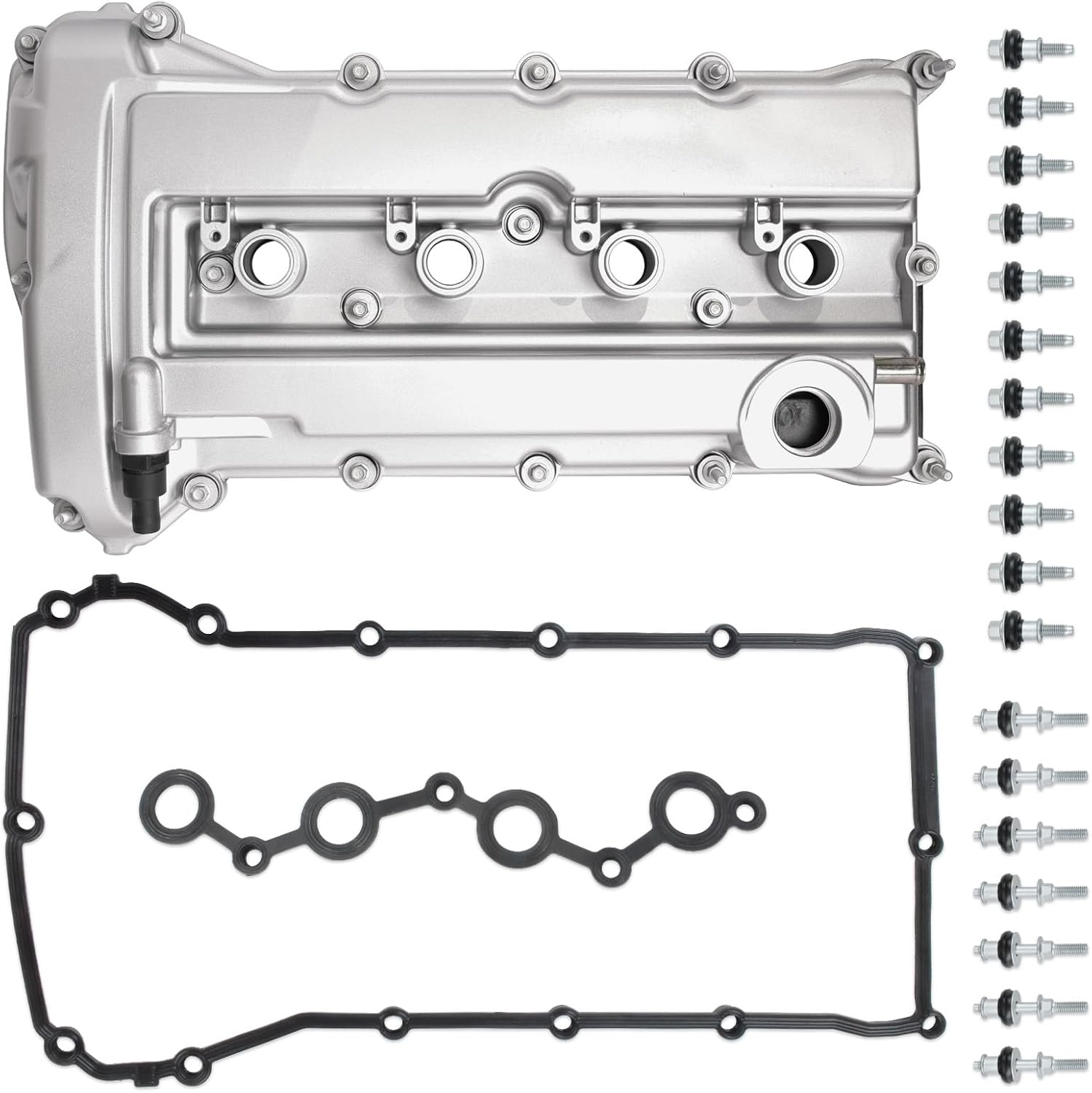 Valve Cover Compatible with Dodge Journey 2009-2020 Caliber 2007-2012 Jeep Compass Patriot 2007-2017 OE 4884760AF 04884760AE