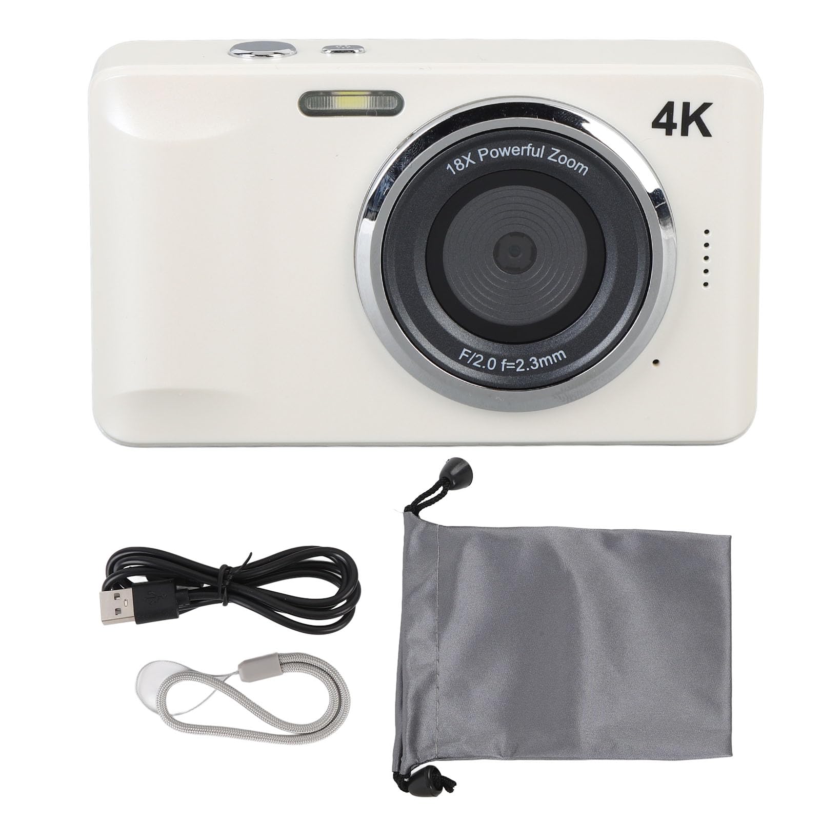 4Kデジタルカメラ コンパクト 64MP 18倍ズーム Amazon | 4K 64MP デジタルカメラオートフォーカスコンパクトポイント