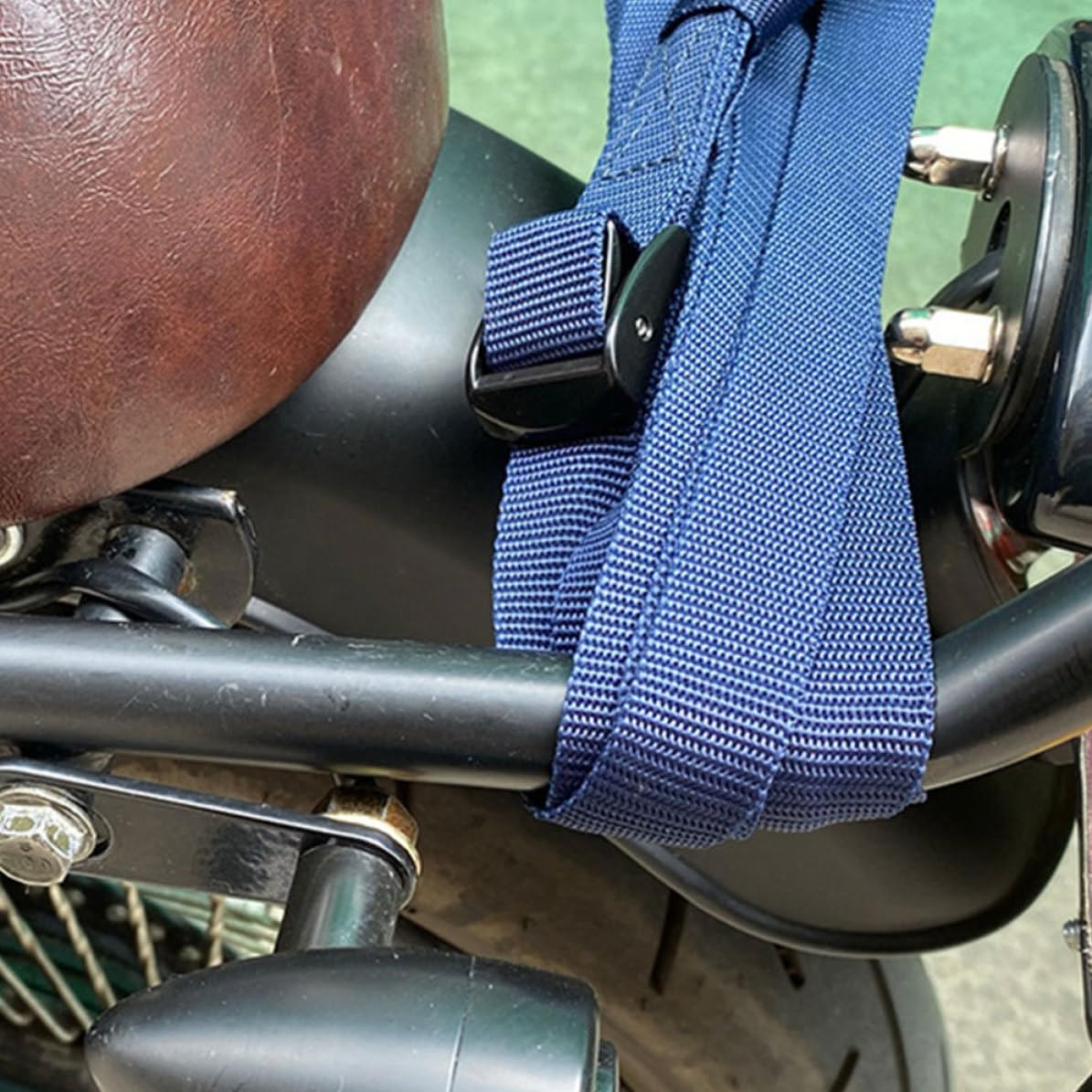 POPETPOP Motorrad Schutzblech Satz Vorne und Hinten aus Eisen in Schwarz Langlebiger Spritzschutz und Vorderrad Schmutzfänger für Retro Motorrad