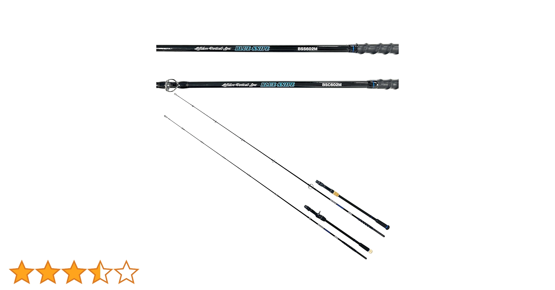 Amazon | ルナヒサノ オフショアジギングロッド BLUE SNIPE 6