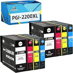 Cartucce Compatibili PGI-2200XL 4 Cartucce Di Inchiostro - Foto 9