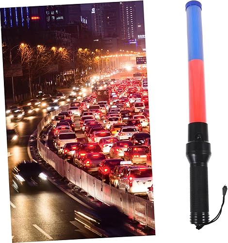 Miniatura 6 de Palillo luminoso LED de tráfico para conciertos, fiestas y eventos de señalización reutilizable iluminado para control de tráfico seguro y