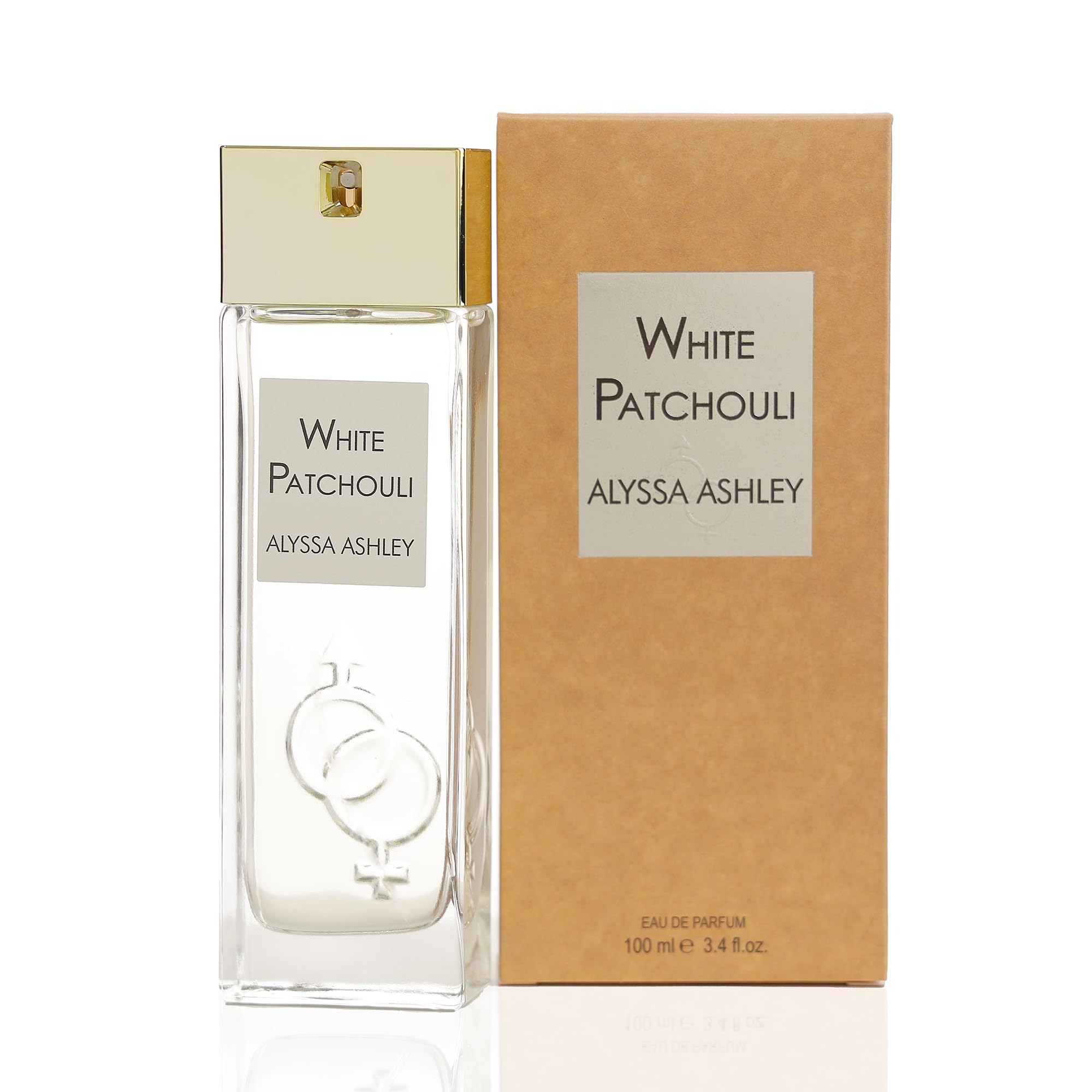 Alyssa Ashley - White Patchouli Eau de Parfum, Profumo al Patchouli - 100ml