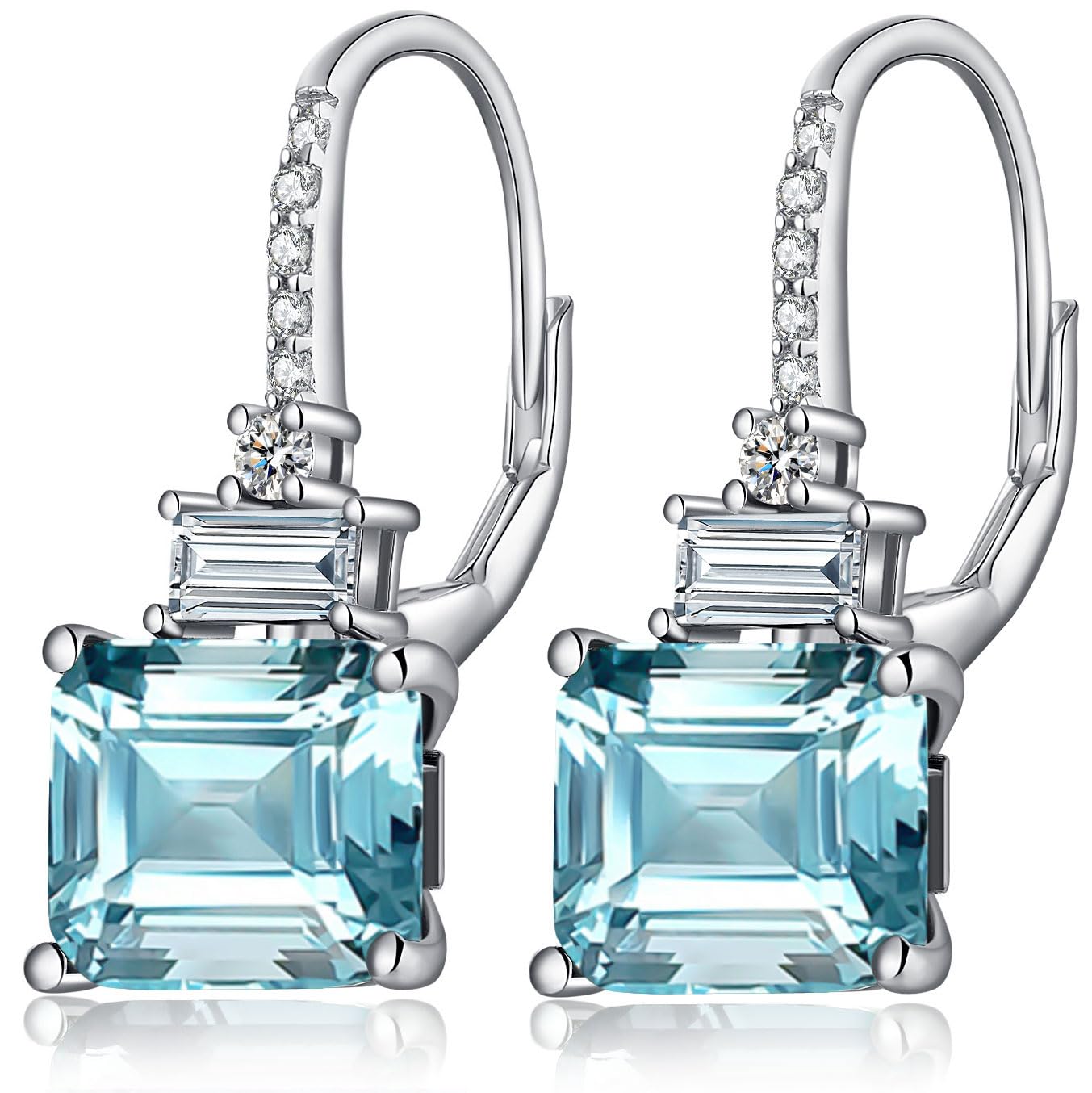 Ohrstecker Silber 925 Herren Ohrringe Diamant Männer Ohrring