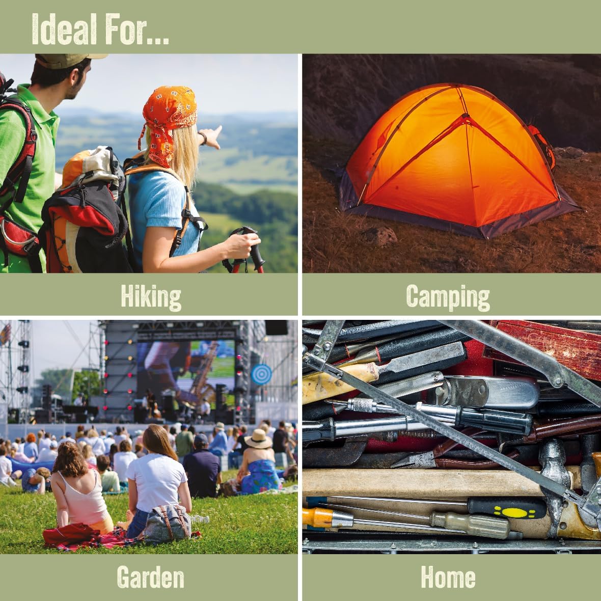 Milestone Camping 20420 12oz Rubber Mallet/Sturdy Steel Handle/Ideal for Putting Up Tents & Canopies