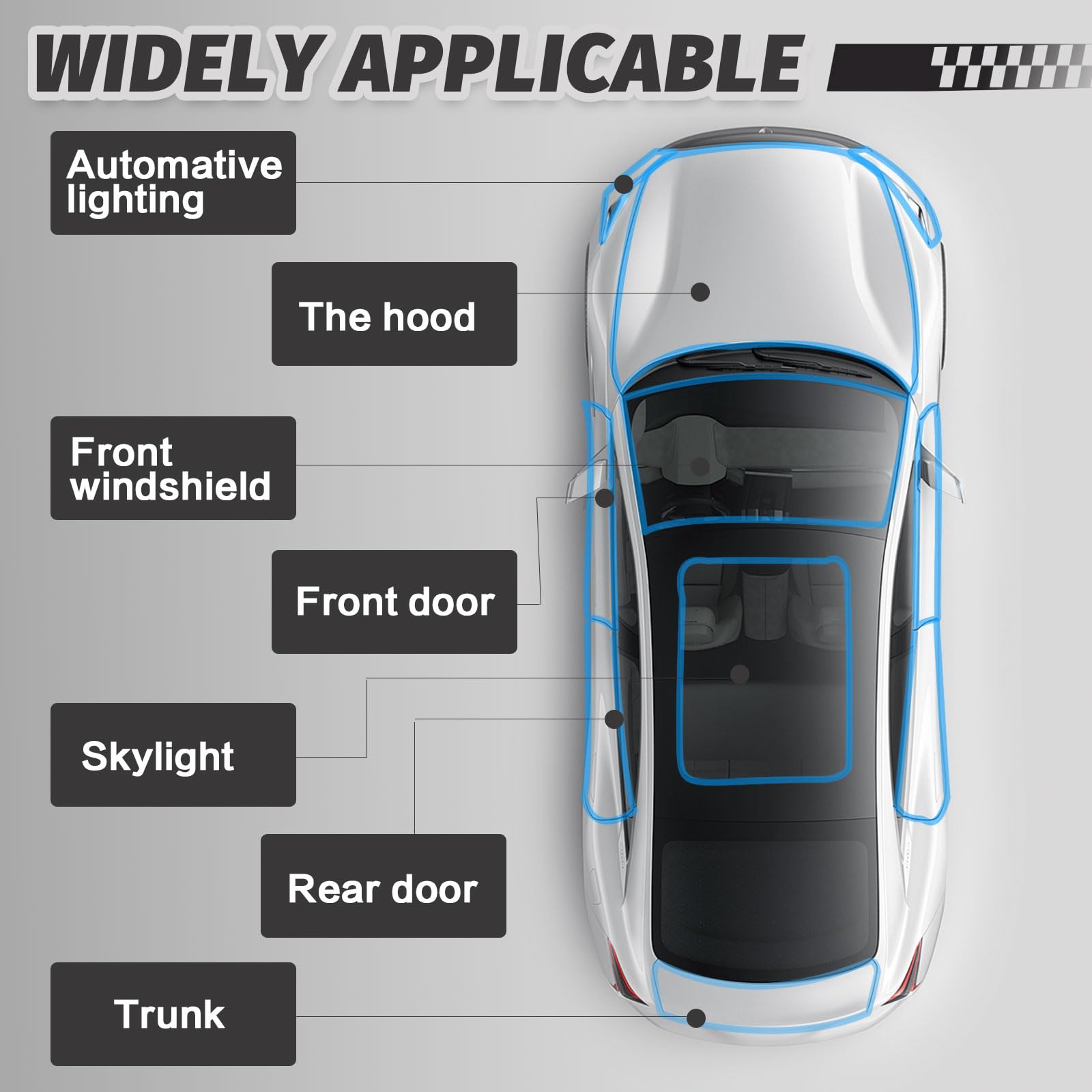 Nastro Butilico - 2 Rotoli, 8mm X 4m, Sigillante Per Auto E Camper, Impermeabile - Foto 2