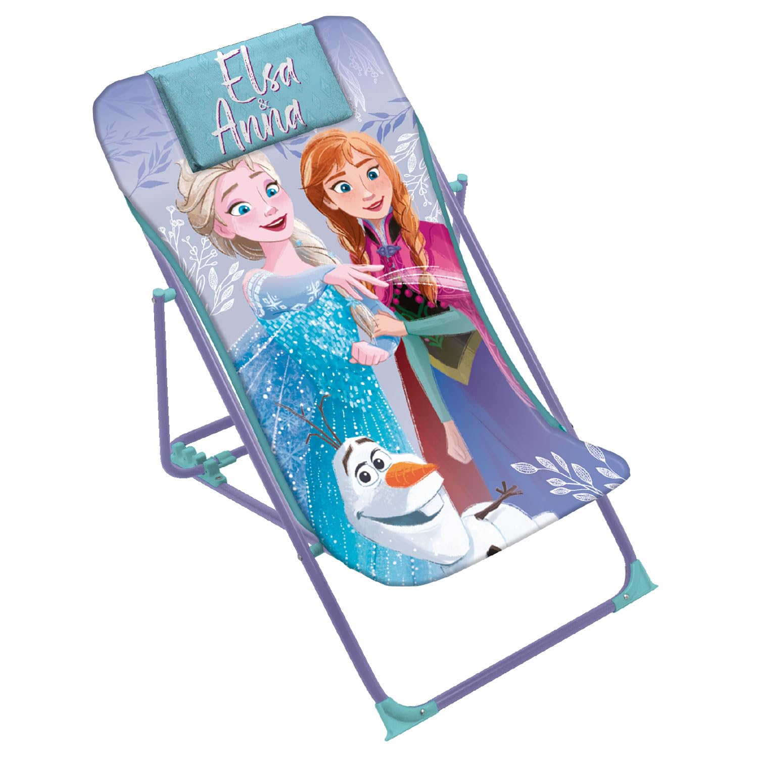 ARDITEX WD16132 Tumbona Plegable de 43x66x61cm de Disney-Frozen